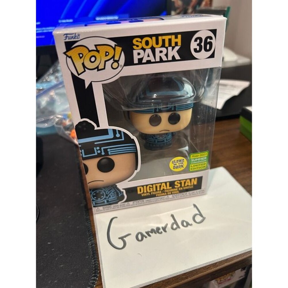 Funko Pop! South Park: Digital Stan Glow in the Dark 36 - 2022 Summer Convention